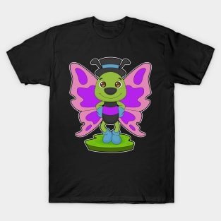 Butterfly Hat T-Shirt